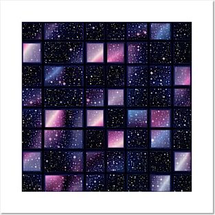 Endless Frontier - Infinite Space Seamless Pattern Posters and Art